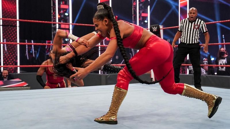 Bianca Belair is a strong competitor