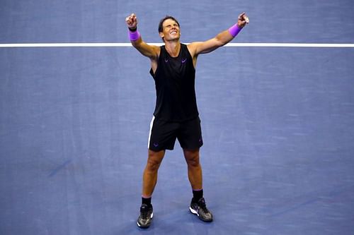 Rafael Nadal after winning US Open 2019