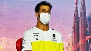 Ricciardo reveals tattoo bet with Renault team boss