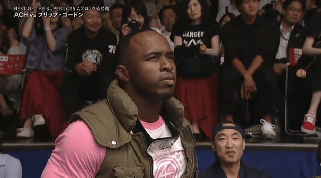 ACH, formerly known as Jordan Myles, returns to NJPW.