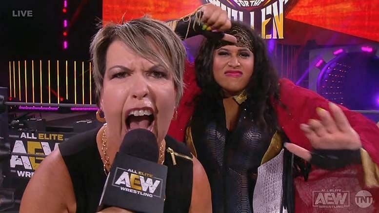 Vickie Guerrero was revealed as Nyla Rose&#039;s manager in July on AEW Dynamite