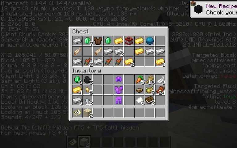 Incredible Loot in Buried Treasure (Image credits: Minecraft Seed HQ)