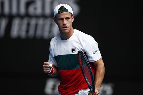 Diego Schwartzman at the 2020 Australian Open