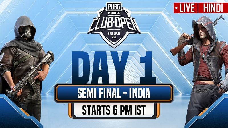 PUBG Mobile Club Open Fall Split India 2020 (Image Credits: PUBG Mobile Esports)