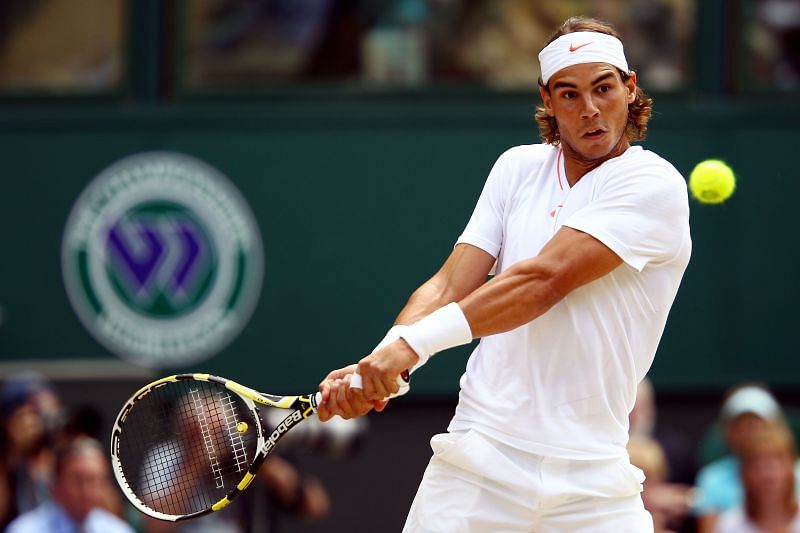 Rafael Nadal at Wimbledon 2010