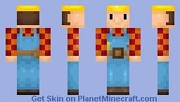 Bob The Builder skin (Image Credits: Planet Minecraft)