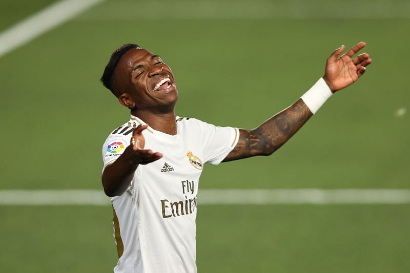 Vinicius Jr. in action for Real Madrid