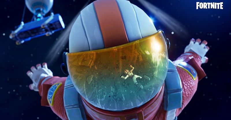 Fortnite Out Of Space Fortnite Player Attempts To Win A Game From Space