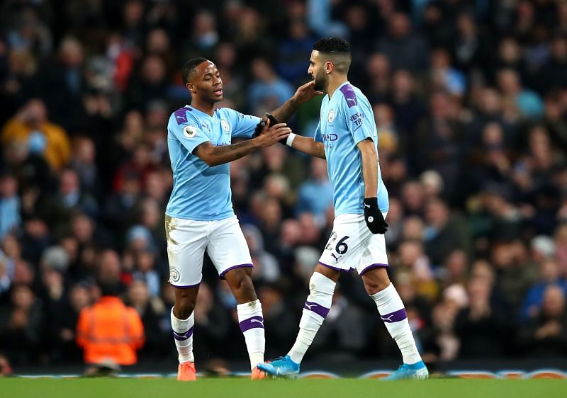 City&#039;s two best wide players Raheem Sterling and Riyad Mahrez