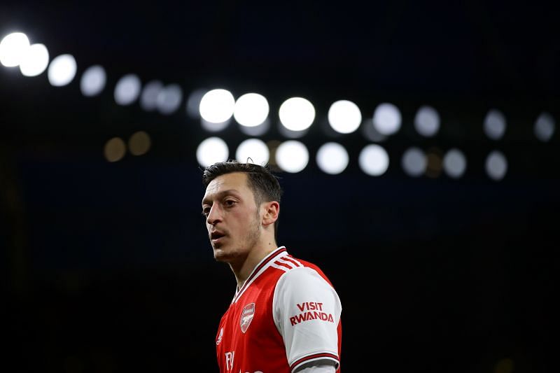Mesut Ozil has not played for Arsenal since the restart