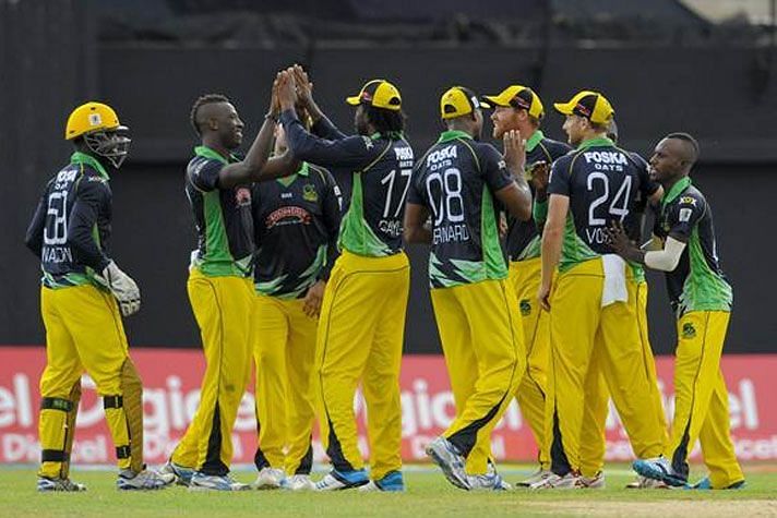 Players from Jamaica Tallawahs in 2019