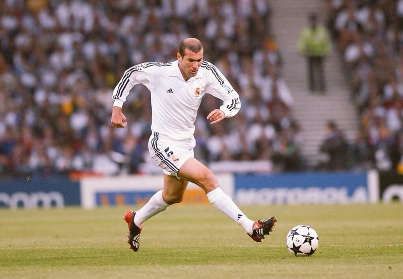 Real Madrid&#039;s Zidane is popularly regarded as one of the finest players of his generation