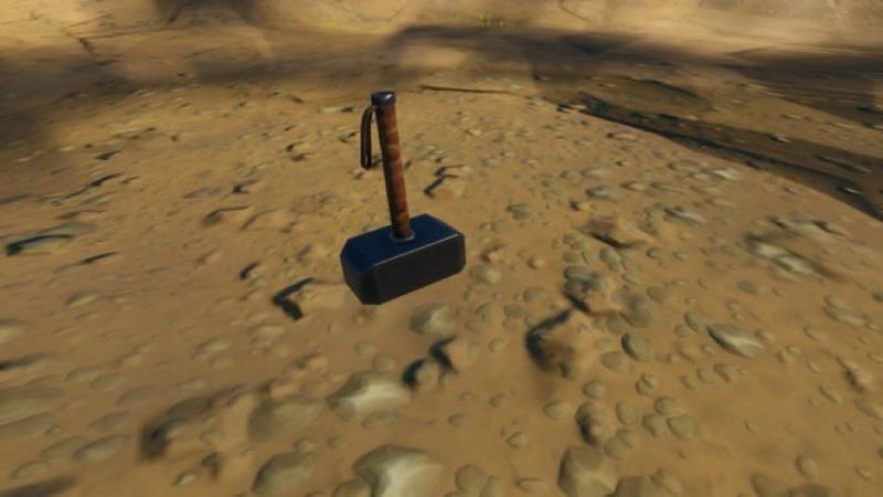 Thor&#039;s Hammer in-game (Image Credits: Mikey/ Twitter)