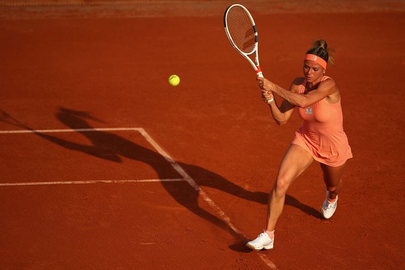 Camila Giorgi relies heavily on her groundstrokes to win points