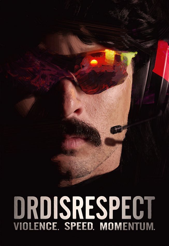Dr Disrespect&#039;s book - Violence. Speed. Momentum. (Image Credits: Dr Disrespect/ Twitter)