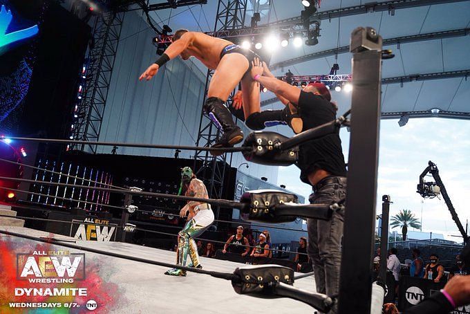 Hardy doing his own thing (Pic Source: AEW)