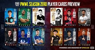 PUBG Mobile teases Player Cards with Jonathan and Scout previews in PMWL Season Zero