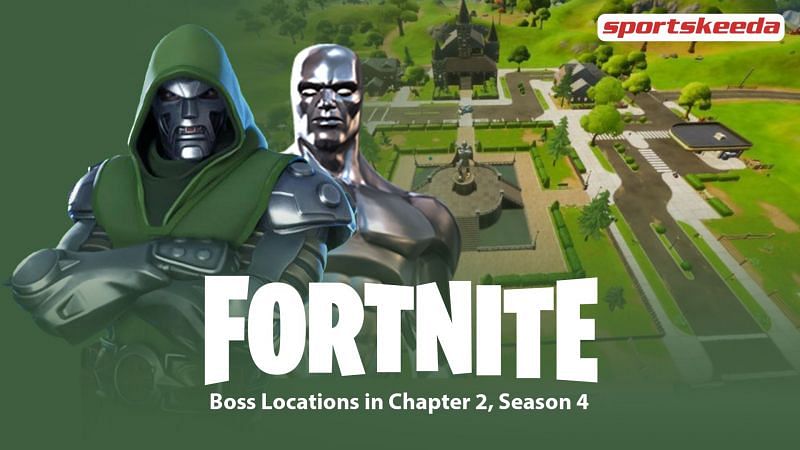 Fortnite Season 4 All Boss Locations Silver Surfer Dr Doom And More