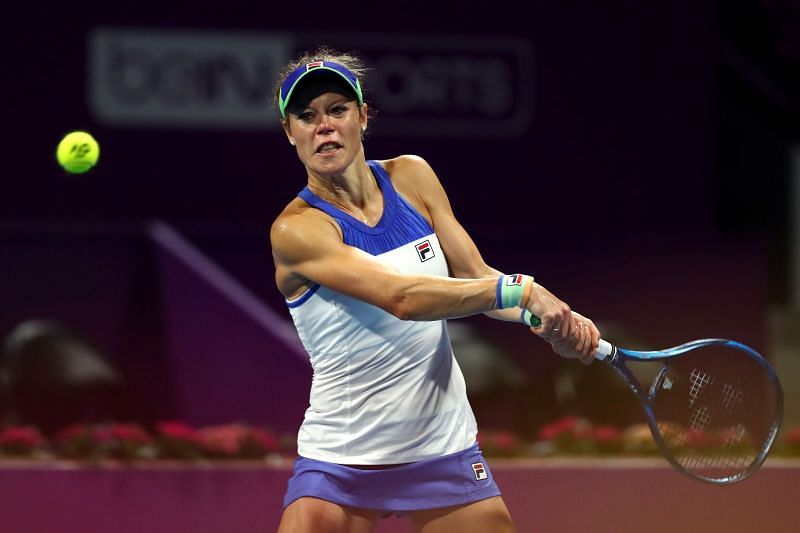 Laura Siegemund at the Qatar Total Open 2020