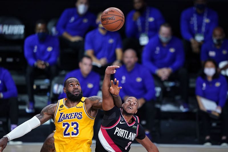 The LA Lakers will be hoping to bounce back when they take on the Trail Blazers in of the most exciting NBA games today.