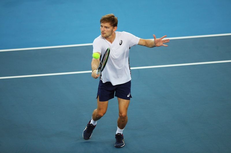 Davaid Goffin leads Jan-Lennard Struff by 3-1 in the H2H