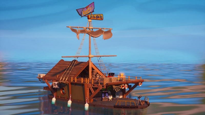 The Secret Pawntoon Ship in Fortnite Season 3