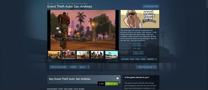 GTA San Andreas free download for Windows 10: Is it legal?