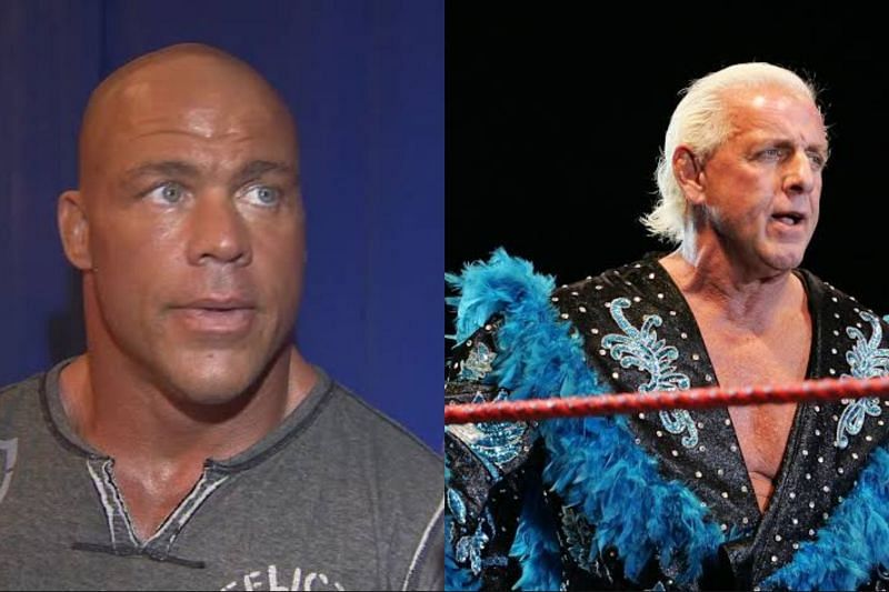 Kurt Angle and Ric Flair are two of the most respected WWE Legends