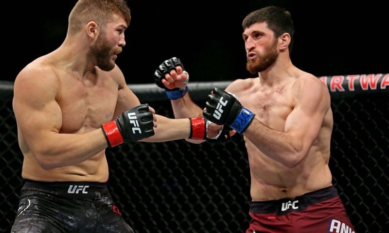 Magomed Ankalaev&#039;s first fight with Ion Cutelaba was one of the most controversial of 2020