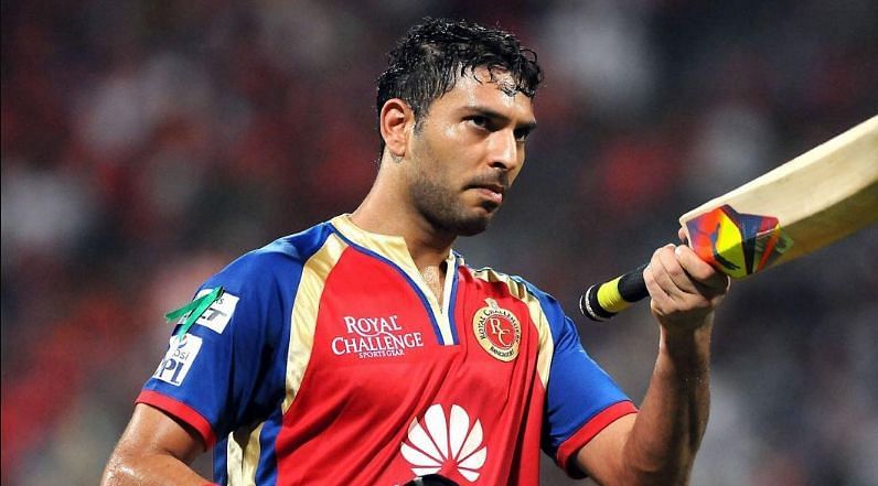 युवराज सिंह ने कई टीमों की तरफ से आईपीएल में खेला