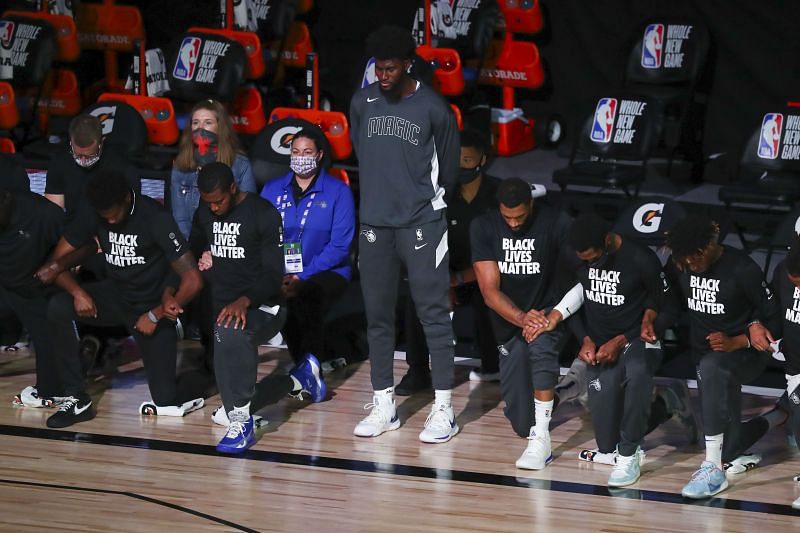 Orlando Magic&#039;s Jonathan Isaac made the news for not kneeling during the national anthem