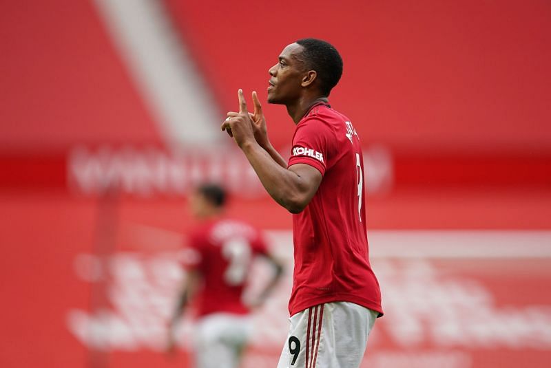 2019-20 was the best of Anthony Martial&#039;s five seasons with Manchester United./