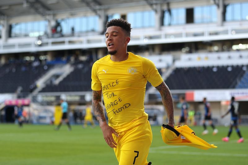 Jadon Sancho looks set for a move to Manchester United