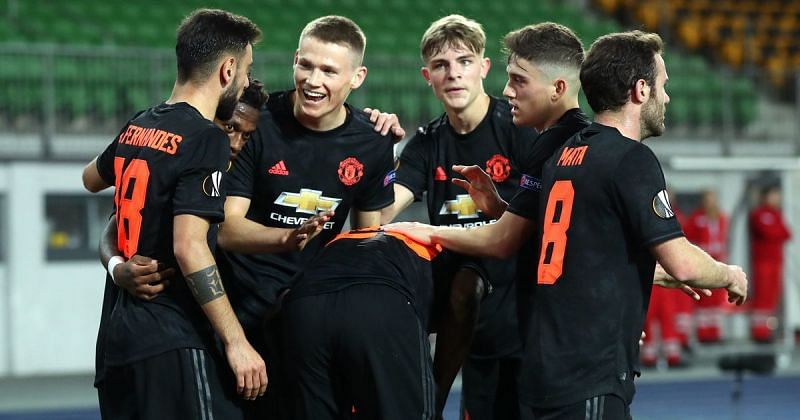 Manchester United head into the quarterfinals following an emphatic victory against LASK