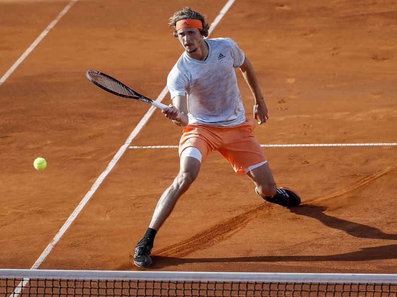 Alexander Zverev played a few matches at the Adria Tour