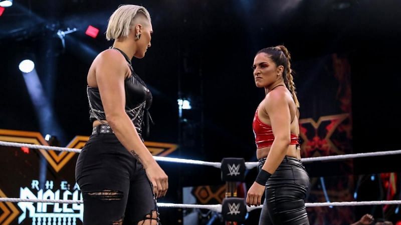 What does this spell for Rhea Ripley and Raquel Gonzalez?