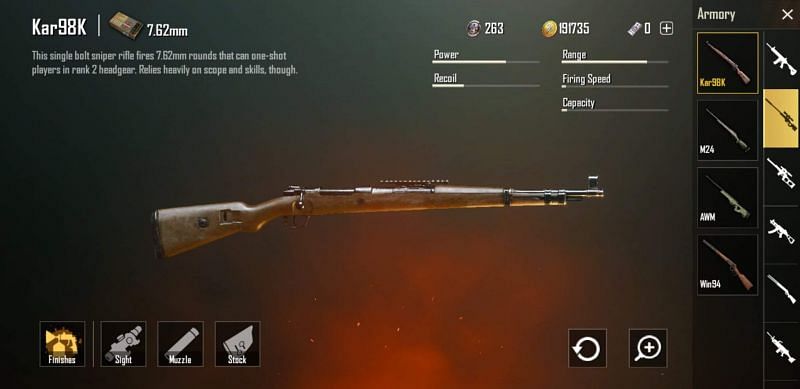 Kar98k in PUBG Mobile (Image Credits: narvii.com)