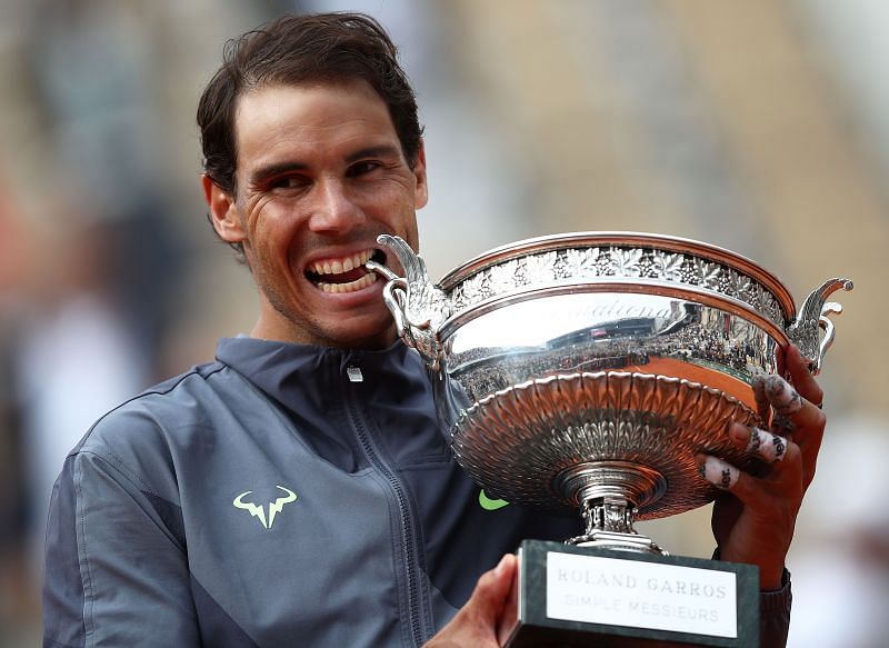 Rafael Nadal at the 2019 French Open