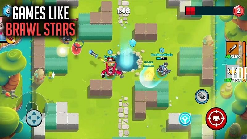 5 Best Games Like Brawl Stars - brawl stars all characters video