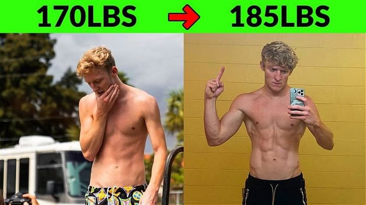 Fortnite Pro Tfue shows off his ripped physique during a workout session