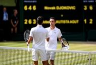Djokovic lauded Agut's level after the match