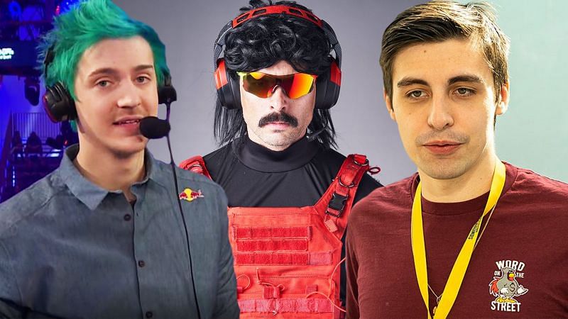 Ninja, Dr Disrespect and Shroud (Image Credits: worldtodaynews.com)