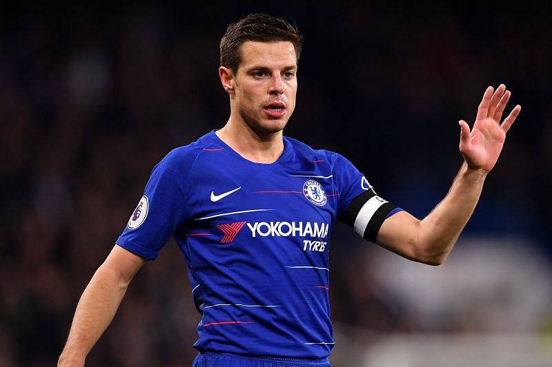 Cesar Azpilicueta is a rare name in the treatment room for Chelsea