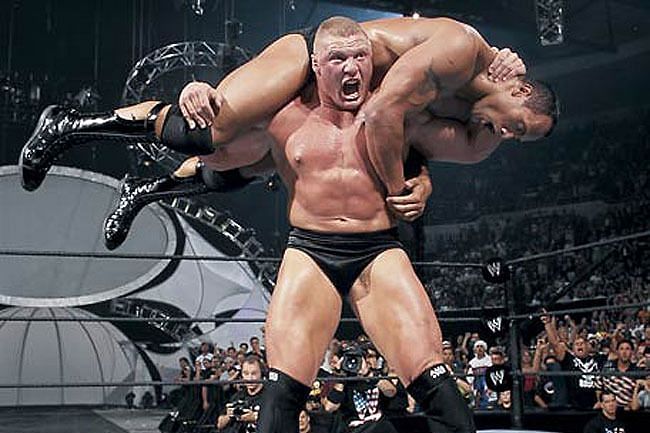 SummerSlam 2002 marked the arrival of Brock Lesnar to the main-event scene