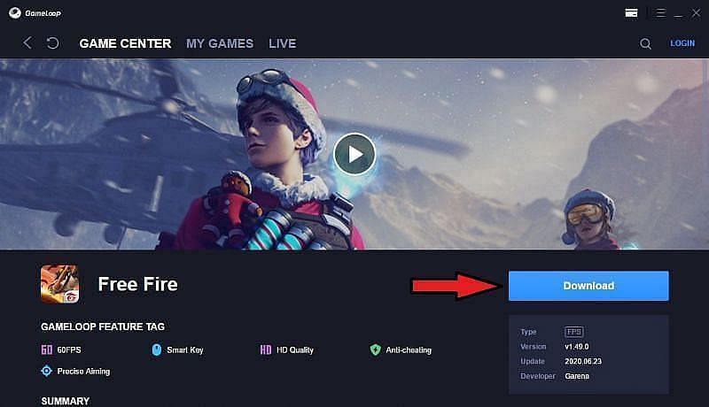 How to download Free Fire on a laptop in August 2020