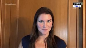 Stephanie McMahon appears on SmackDown, makes a big Triple Brand match announcement