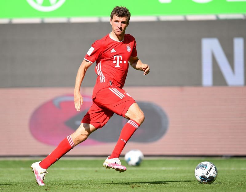 Thomas Muller finished as the highest assist-provider in Germany