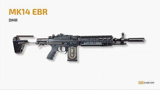 MK14 in PUBG Mobile (Image Credits: PUBG Guide)