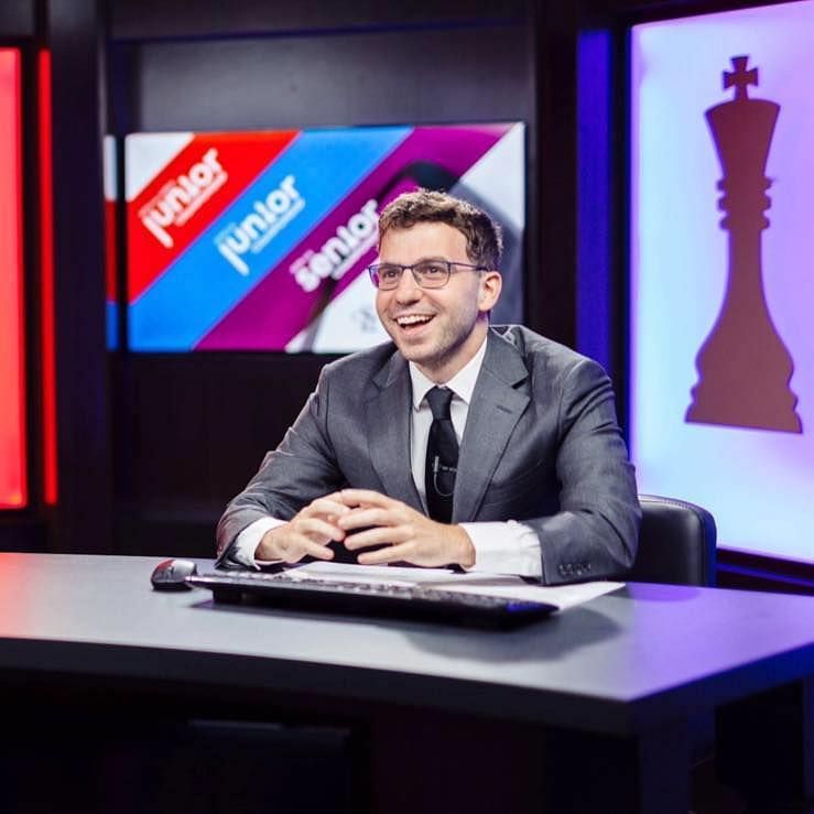hess Grandmaster, Magnus Carlsen Imagem Editorial - Imagem de