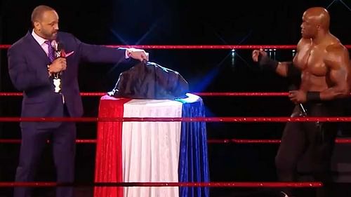MVP and Bobby Lashley unveil the new United States Championship on WWE RAW